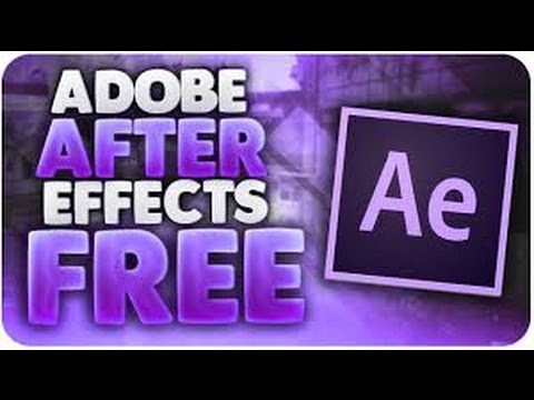how to get adobe after effects for free on mac